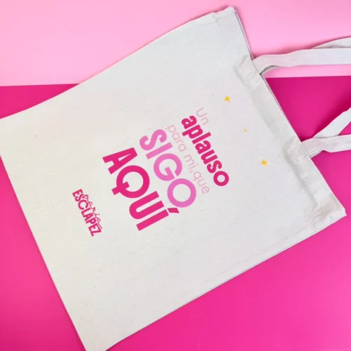 Totebag “Un aplauso para mí, que sigo aquí”