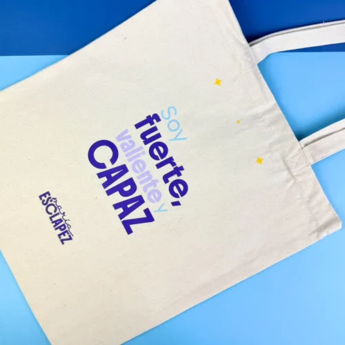 Totebag “Soy fuerte, valiente y capaz”